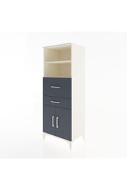 Hyperion Dolap 3 Raflı 2 Çekmeceli 2 Kapaklı 60x44x163 - S53M060V2B