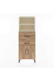 Hyperion Dolap 3 Raflı 2 Çekmeceli 2 Kapaklı 60x44x163 - S53M060V3B
