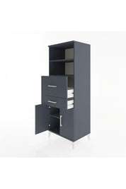 Hyperion Dolap 3 Raflı 2 Çekmeceli 2 Kapaklı 60x44x163 - S53M060V5B