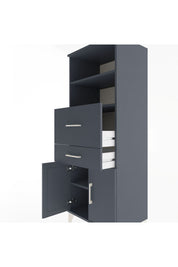 Hyperion Dolap 3 Raflı 2 Çekmeceli 2 Kapaklı 60x44x163 - S53M060V5B