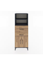 Hyperion Dolap 3 Raflı 2 Çekmeceli 2 Kapaklı 60x44x163 - S53M060V6B