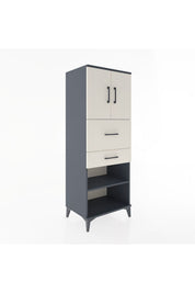 Hyperion Dolap 3 Raflı 2 Çekmeceli 2 Kapaklı 60x44x163 - S53M061V4B