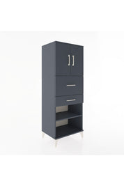 Hyperion Dolap 3 Raflı 2 Çekmeceli 2 Kapaklı 60x44x163 - S53M061V5B