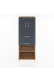 Hyperion Dolap 3 Raflı 2 Çekmeceli 2 Kapaklı 60x44x163 - S53M061V8B