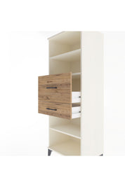Hyperion Dolap 3 Raflı 2 Çekmeceli 60x44x163 - S53M062V3B