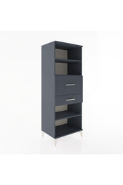 Hyperion Dolap 3 Raflı 2 Çekmeceli 60x44x163 - S53M062V5B