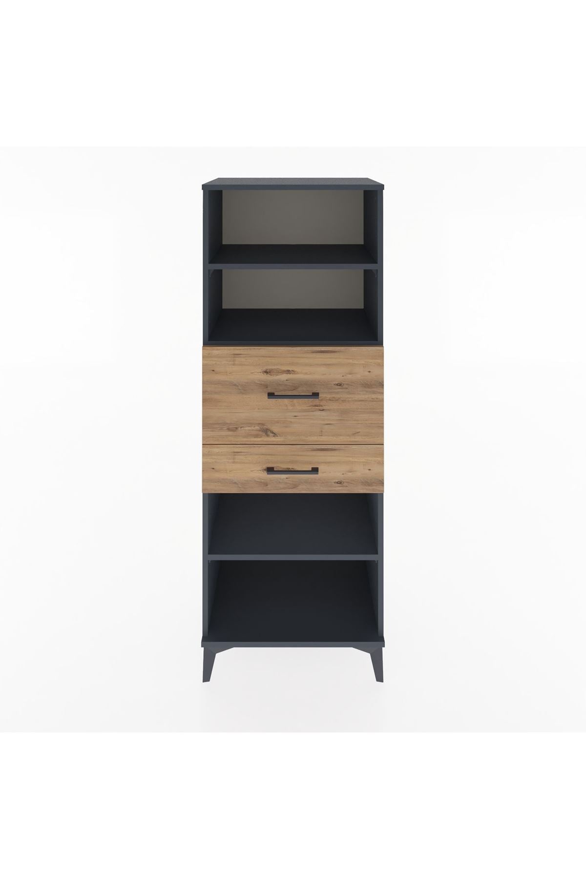 Hyperion Dolap 3 Raflı 2 Çekmeceli 60x44x163 - S53M062V6B