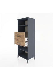 Hyperion Dolap 3 Raflı 2 Çekmeceli 60x44x163 - S53M062V6B