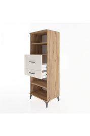 Hyperion Dolap 3 Raflı 2 Çekmeceli 60x44x163 - S53M062V7B