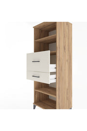 Hyperion Dolap 3 Raflı 2 Çekmeceli 60x44x163 - S53M062V7B
