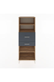 Hyperion Dolap 3 Raflı 2 Çekmeceli 60x44x163 - S53M062V8B
