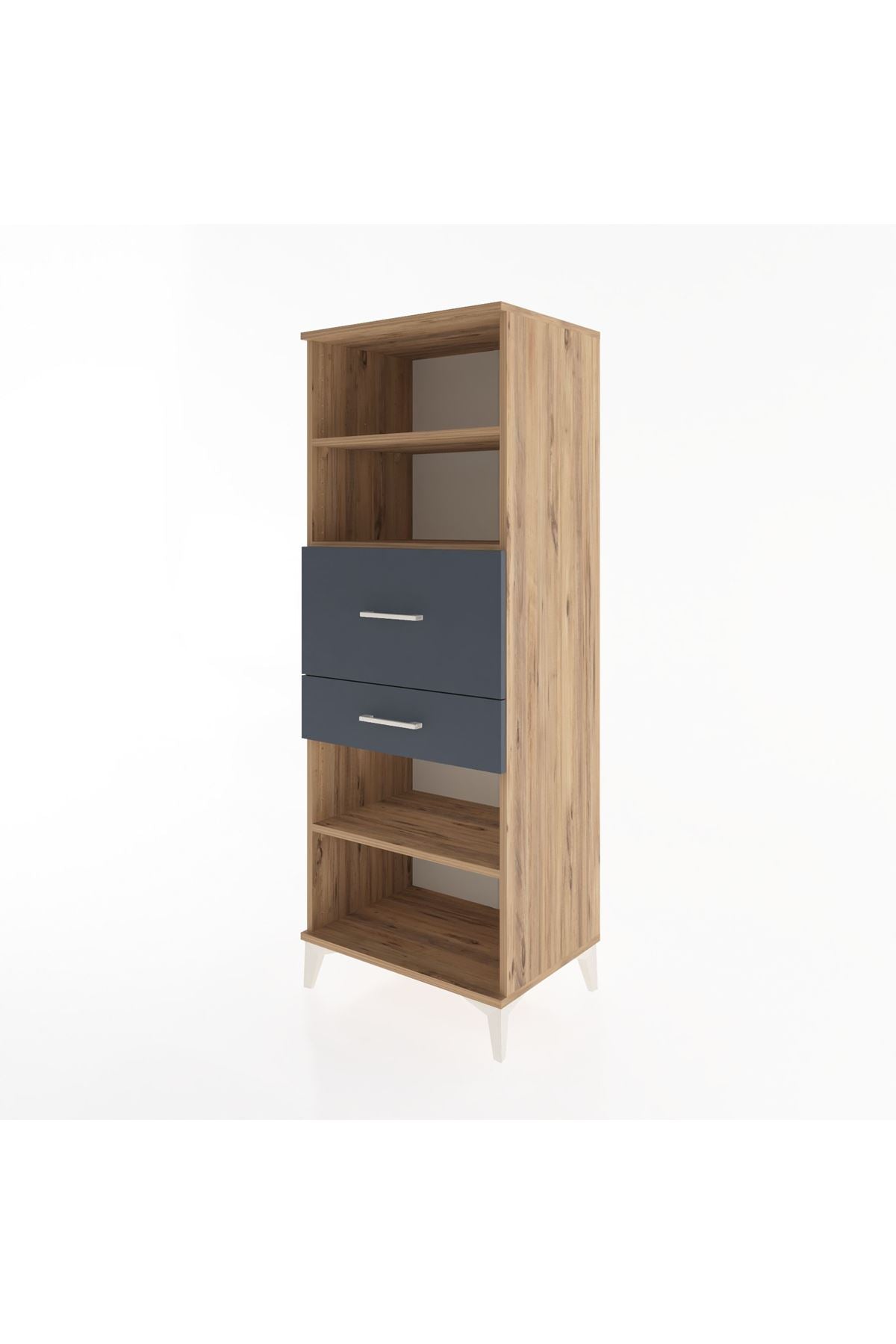 Hyperion Dolap 3 Raflı 2 Çekmeceli 60x44x163 - S53M062V8B