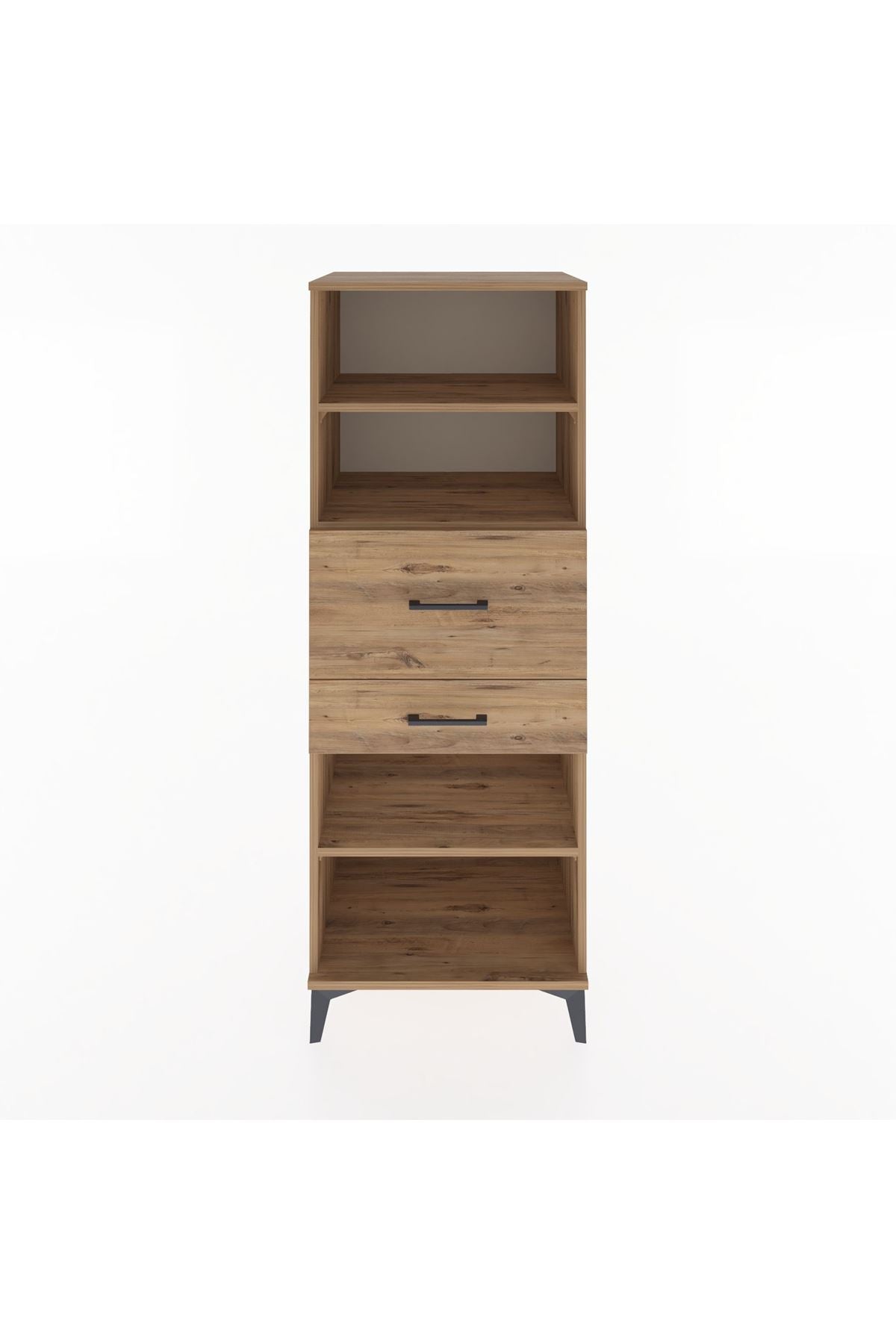 Hyperion Dolap 3 Raflı 2 Çekmeceli 60x44x163 - S53M062V9B