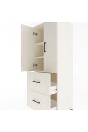 Hyperion Dolap 3 Raflı 2 Çekmeceli 2 Kapaklı 60x44x163 - S53M063V1B