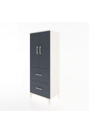 Hyperion Dolap 3 Raflı 2 Çekmeceli 2 Kapaklı 60x44x163 - S53M063V2B