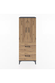 Hyperion Dolap 3 Raflı 2 Çekmeceli 2 Kapaklı 60x44x163 - S53M063V6B