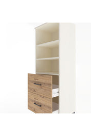 Hyperion Dolap 3 Raflı 2 Çekmeceli 60x44x163 - S53M064V3B