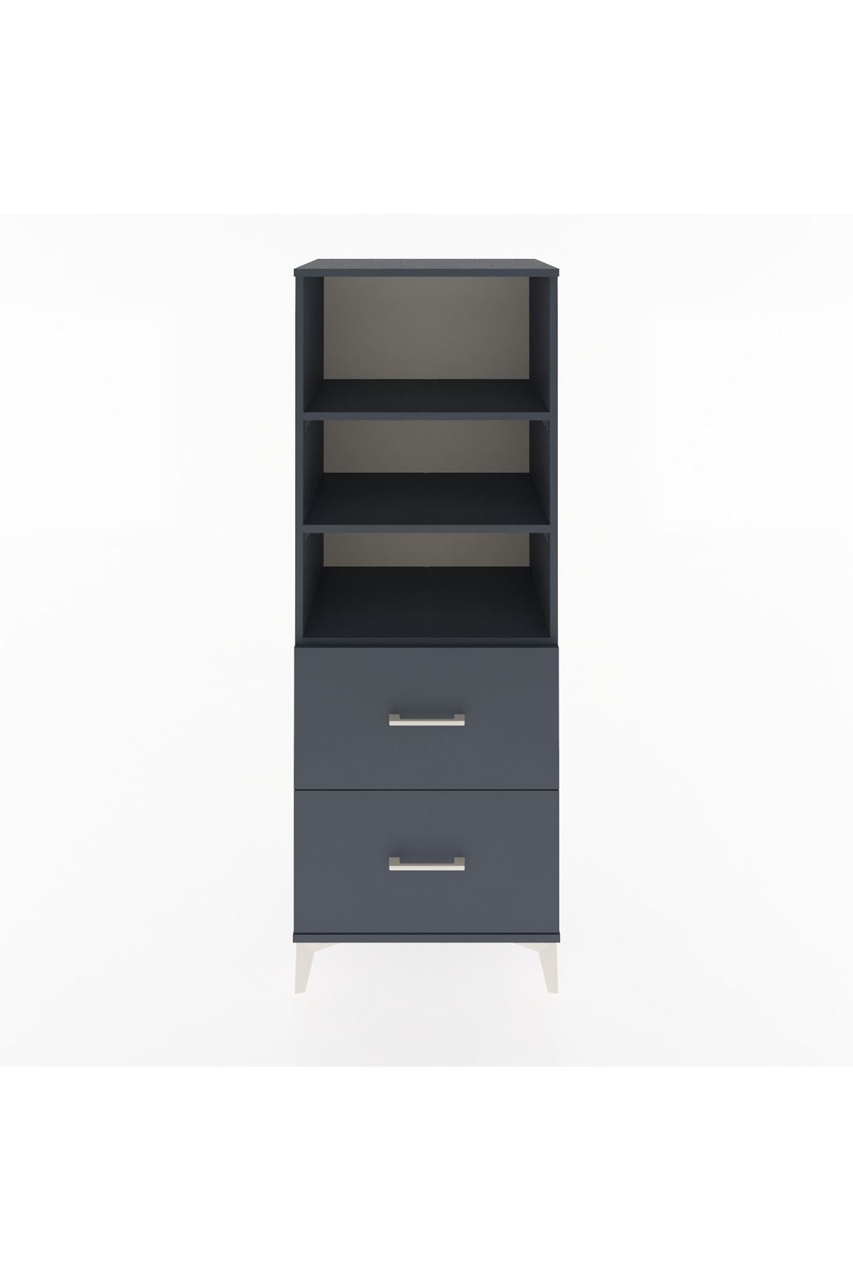 Hyperion Dolap 3 Raflı 2 Çekmeceli 60x44x163 - S53M064V5B