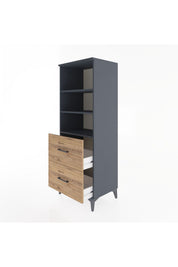 Hyperion Dolap 3 Raflı 2 Çekmeceli 60x44x163 - S53M064V6B