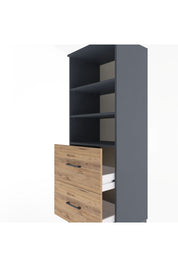 Hyperion Dolap 3 Raflı 2 Çekmeceli 60x44x163 - S53M064V6B