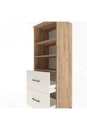 Hyperion Dolap 3 Raflı 2 Çekmeceli 60x44x163 - S53M064V7B