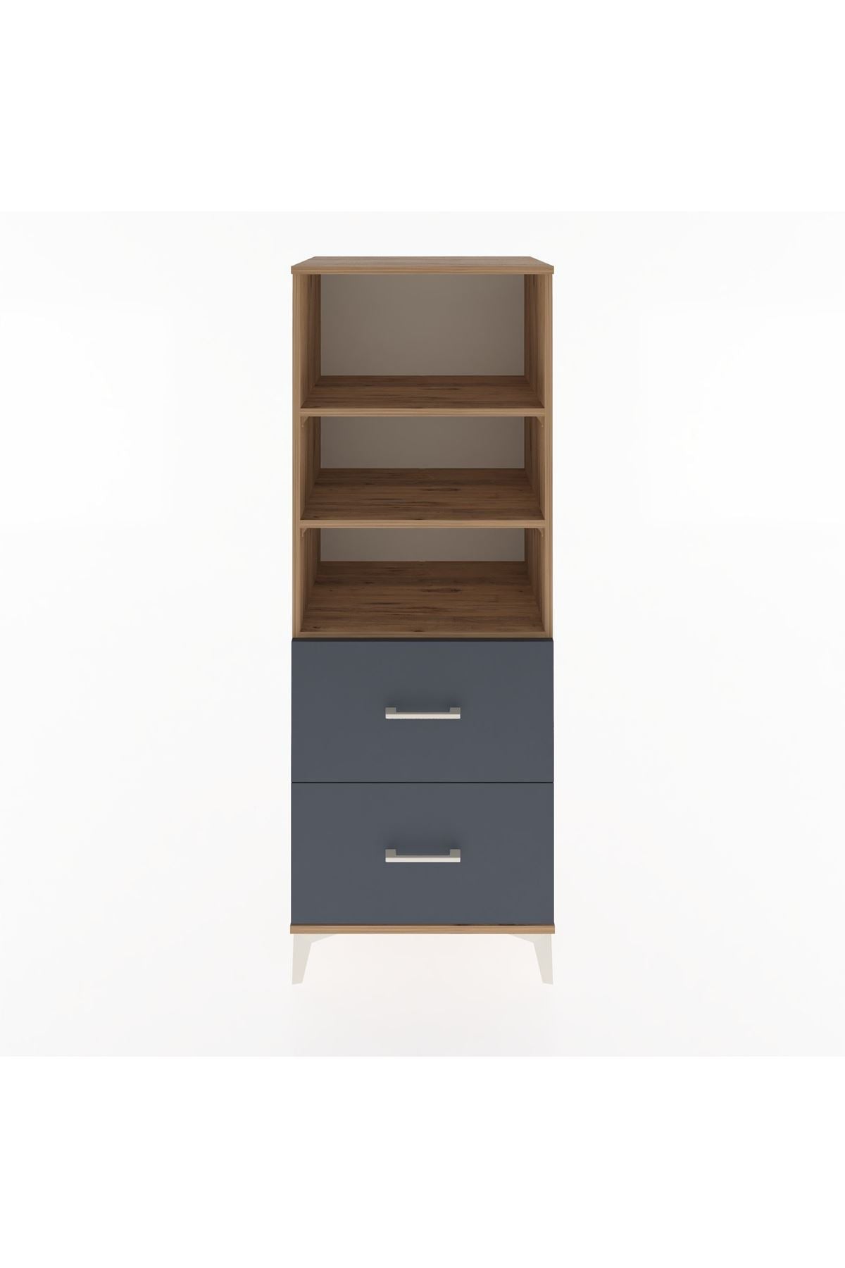 Hyperion Dolap 3 Raflı 2 Çekmeceli 60x44x163 - S53M064V8B