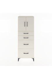 Hyperion Dolap 2 Raflı 4 Çekmeceli 2 Kapaklı 60x44x163 - S53M065V1B