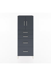 Hyperion Dolap 2 Raflı 4 Çekmeceli 2 Kapaklı 60x44x163 - S53M065V5B