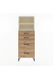 Hyperion Dolap 2 Raflı 4 Çekmeceli 60x44x163 - S53M066V3B