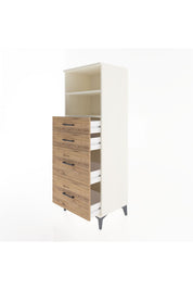 Hyperion Dolap 2 Raflı 4 Çekmeceli 60x44x163 - S53M066V3B