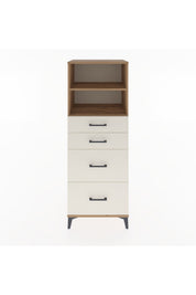 Hyperion Dolap 2 Raflı 4 Çekmeceli 60x44x163 - S53M066V7B