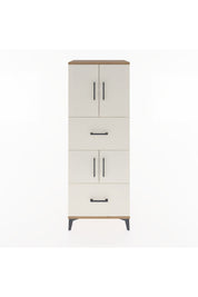 Hyperion Dolap 3 Raflı 2 Çekmeceli 4 Kapaklı 60x44x163 - S53M067V7B