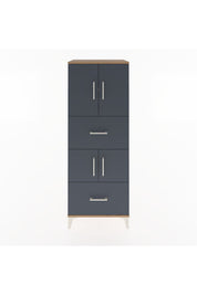 Hyperion Dolap 3 Raflı 2 Çekmeceli 4 Kapaklı 60x44x163 - S53M067V8B