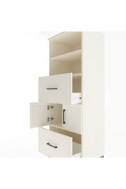 Hyperion Dolap 3 Raflı 2 Çekmeceli 2 Kapaklı 60x44x163 - S53M068V1B