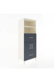 Hyperion Dolap 3 Raflı 2 Çekmeceli 2 Kapaklı 60x44x163 - S53M068V2B