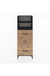 Hyperion Dolap 3 Raflı 2 Çekmeceli 2 Kapaklı 60x44x163 - S53M068V6B