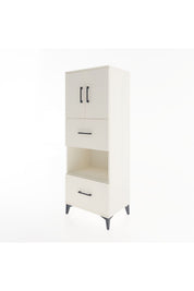 Hyperion Dolap 3 Raflı 2 Çekmeceli 2 Kapaklı 60x44x163 - S53M069V1B