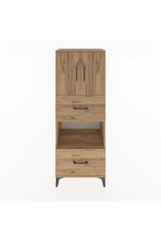 Hyperion Dolap 3 Raflı 2 Çekmeceli 2 Kapaklı 60x44x163 - S53M069V9B