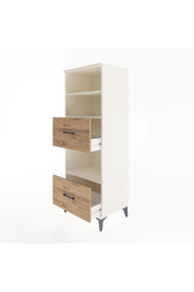 Hyperion Dolap 3 Raflı 2 Çekmeceli 60x44x163 - S53M070V3B