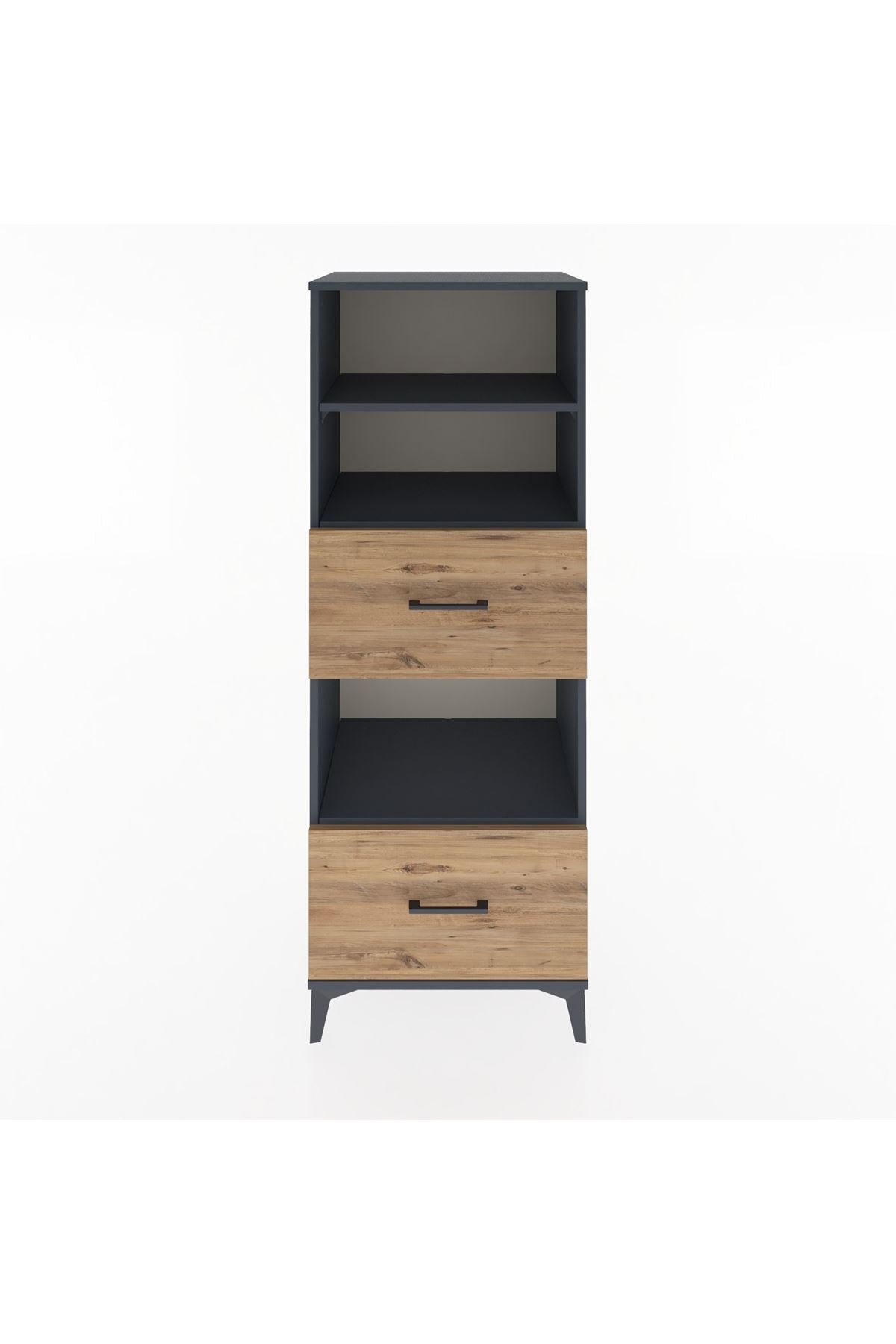 Hyperion Dolap 3 Raflı 2 Çekmeceli 60x44x163 - S53M070V6B