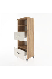 Hyperion Dolap 3 Raflı 2 Çekmeceli 60x44x163 - S53M070V7B