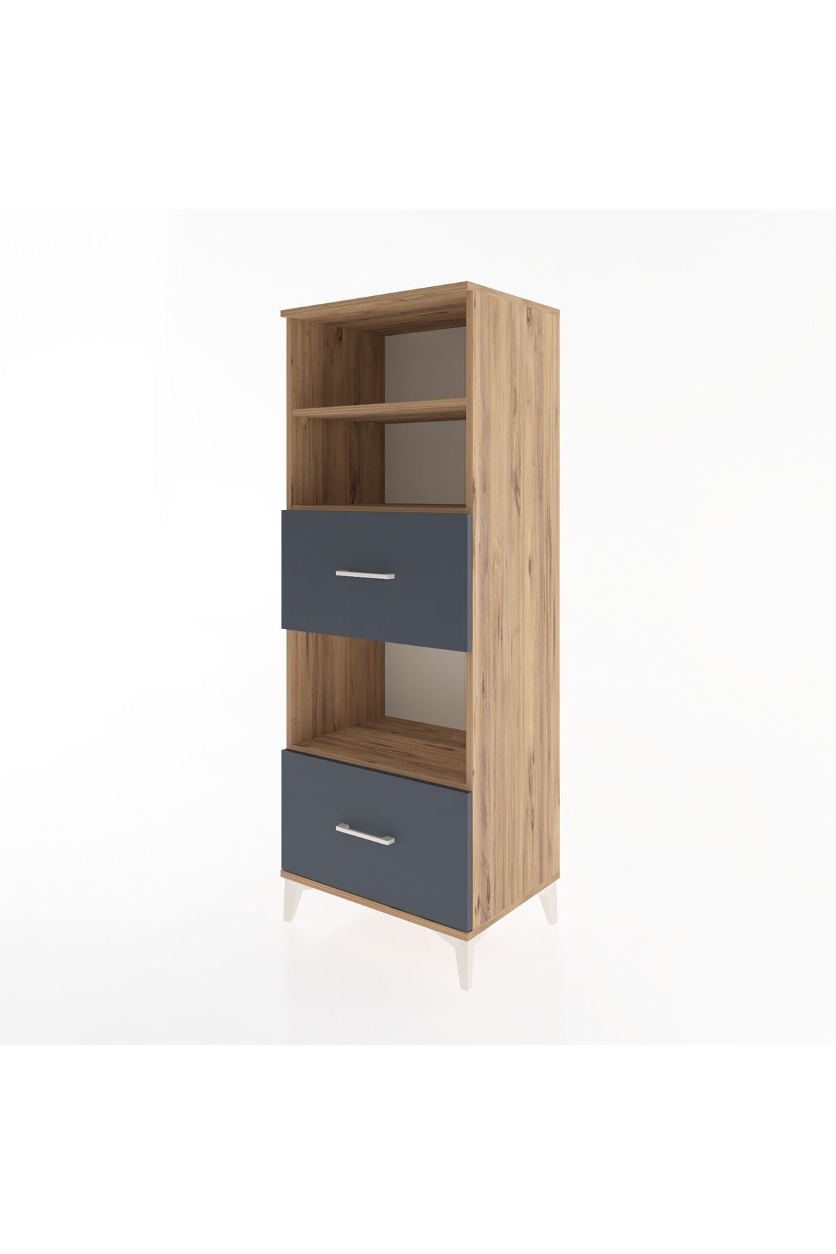 Hyperion Dolap 3 Raflı 2 Çekmeceli 60x44x163 - S53M070V8B