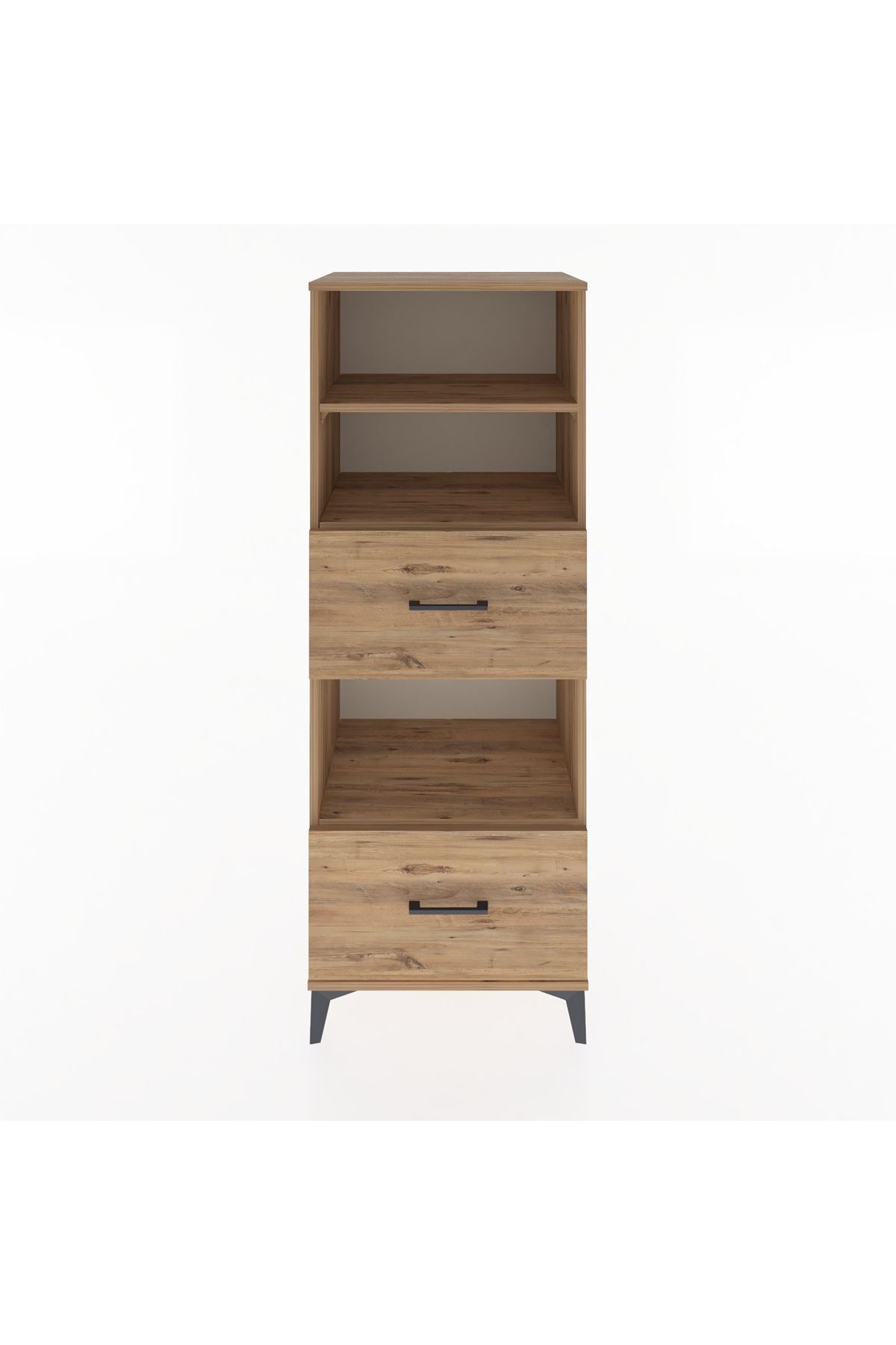 Hyperion Dolap 3 Raflı 2 Çekmeceli 60x44x163 - S53M070V9B