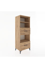 Hyperion Dolap 3 Raflı 2 Çekmeceli 60x44x163 - S53M070V9B