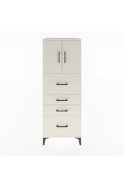 Hyperion Dolap 2 Raflı 4 Çekmeceli 2 Kapaklı 60x44x163 - S53M071V1B