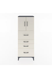 Hyperion Dolap 2 Raflı 4 Çekmeceli 2 Kapaklı 60x44x163 - S53M071V4B