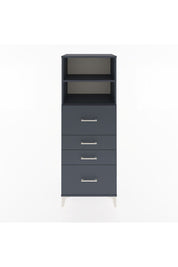 Hyperion Dolap 2 Raflı 4 Çekmeceli 60x44x163 - S53M072V5B