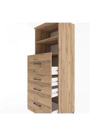 Hyperion Dolap 2 Raflı 4 Çekmeceli 60x44x163 - S53M072V9B