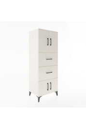 Hyperion Dolap 2 Raflı 2 Çekmeceli 4 Kapaklı 60x44x163 - S53M073V1B