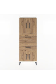 Hyperion Dolap 2 Raflı 2 Çekmeceli 4 Kapaklı 60x44x163 - S53M073V3B